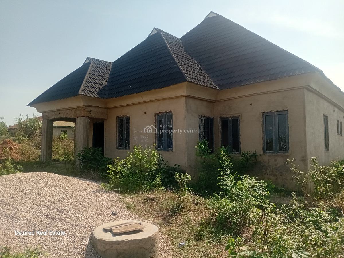 Uncompleted 3 Bedroom Bungalow, Aduramigba Area, Osogbo, Osun, Detached Bungalow for Sale