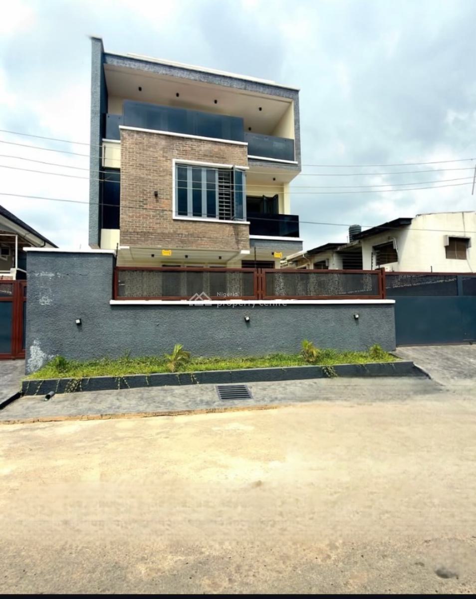 5 Bedroom Fully Detached House with a Cinema and Bq, Ikeja, Ikeja, Lagos, Detached Duplex for Sale