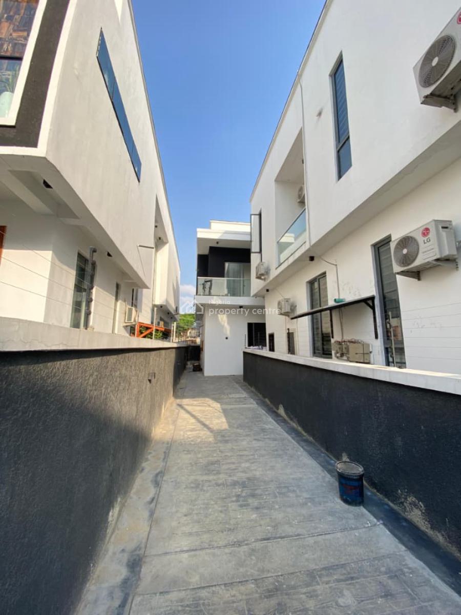 Brand New 4 Bedroom Semi Detached Duplex with Bq, Chevron, Lekki, Lagos, Semi-detached Duplex for Rent