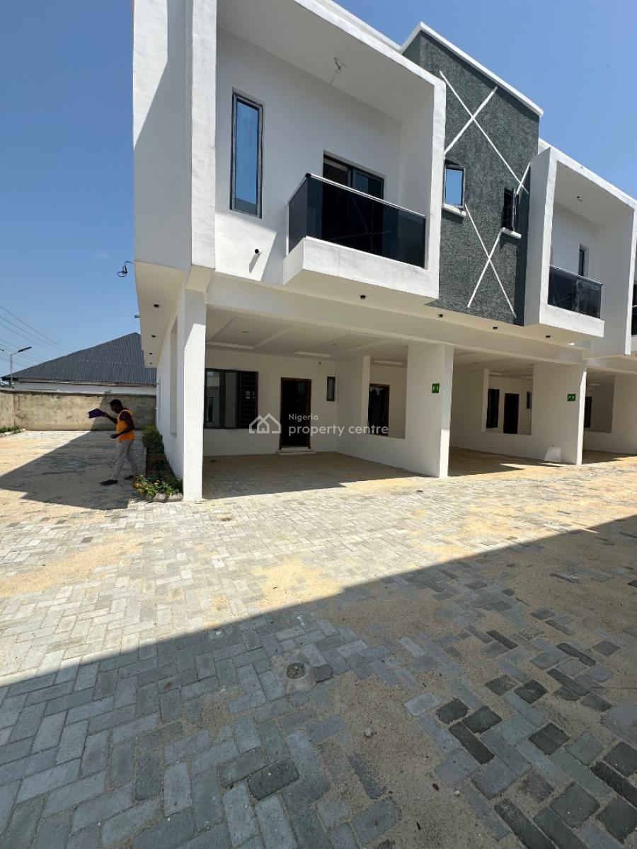 4bedroom Duplex Close to The Coastal Road with Mortgage Facilities, Ajah, Lagos, Terraced Duplex for Sale