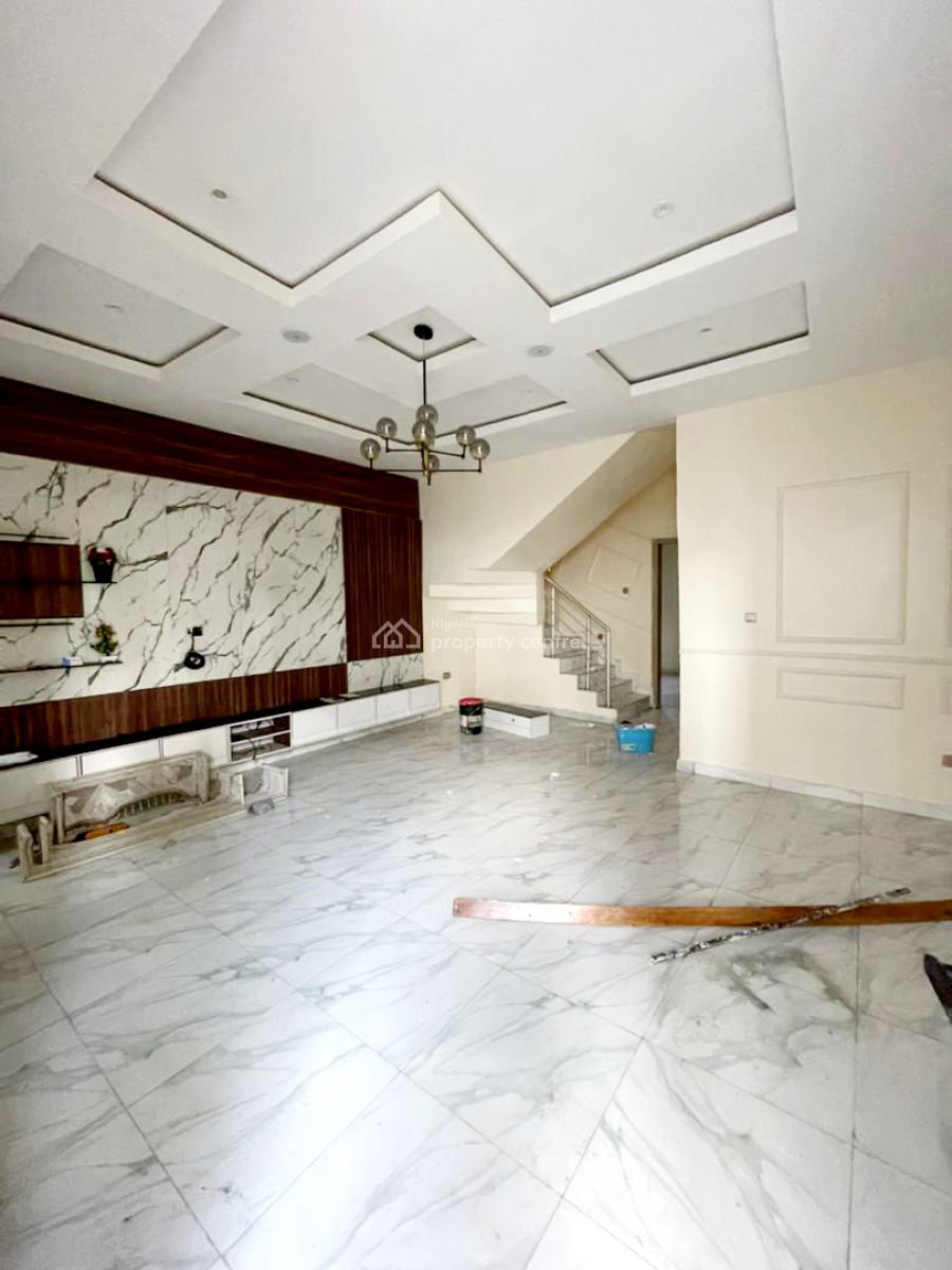 4 Bedroom Semi Detached Duplex with 1bq, Ikota Gra Estate, Ikota, Lekki, Lagos, Semi-detached Duplex for Rent