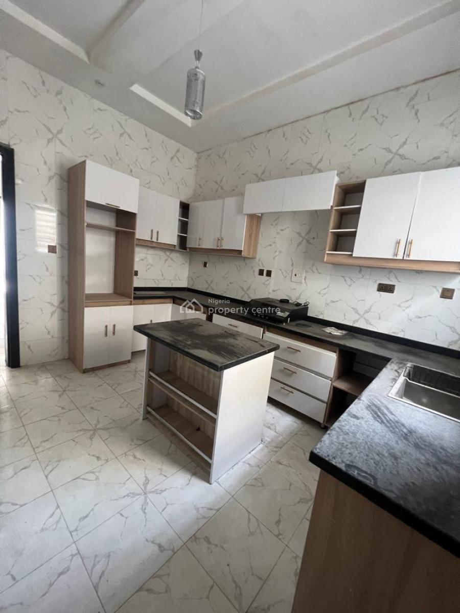 Luxury Brand New 4bedroom Terrace House, New Road, Lekki, Lekki, Lagos, Terraced Duplex for Rent