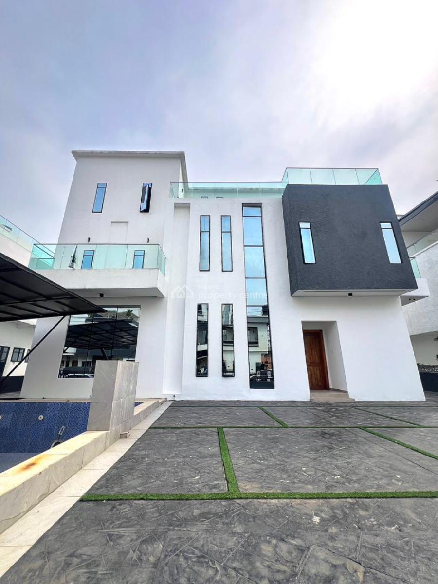 Luxury 5-bedroom Fully Detached House with Swimming Pool and Bq, Osapa Lekki Lagos, Osapa, Lekki, Lagos, Detached Duplex for Sale