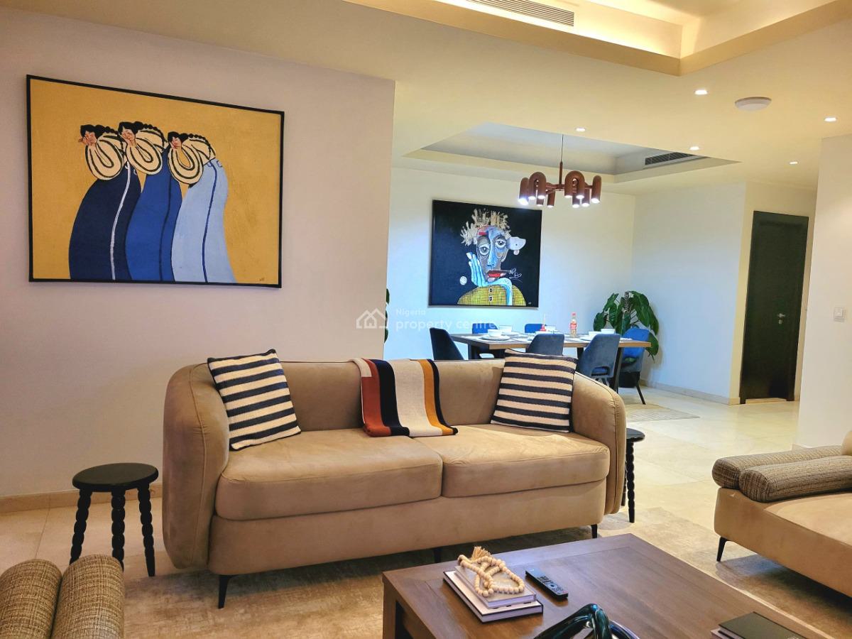 Stunning 2 Bedrooms Apartment with Swimming, Gym and Restaurant, Eko Atlantic City, Lagos, Flat / Apartment Short Let