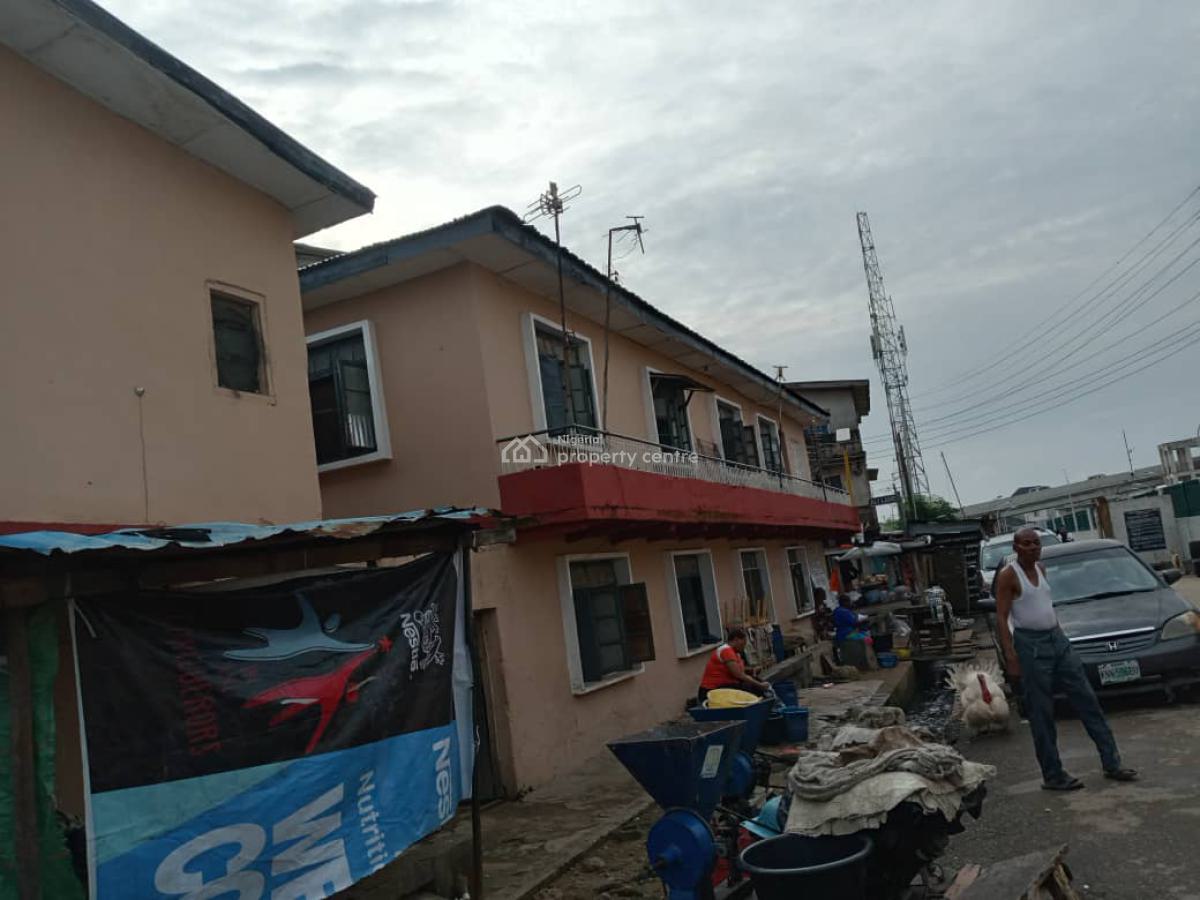 a Redevelopment Property of Tenement Building, Ali Lane, Opposite Mushin Rail Station, Onipanu, Shomolu, Lagos, Block of Flats for Sale