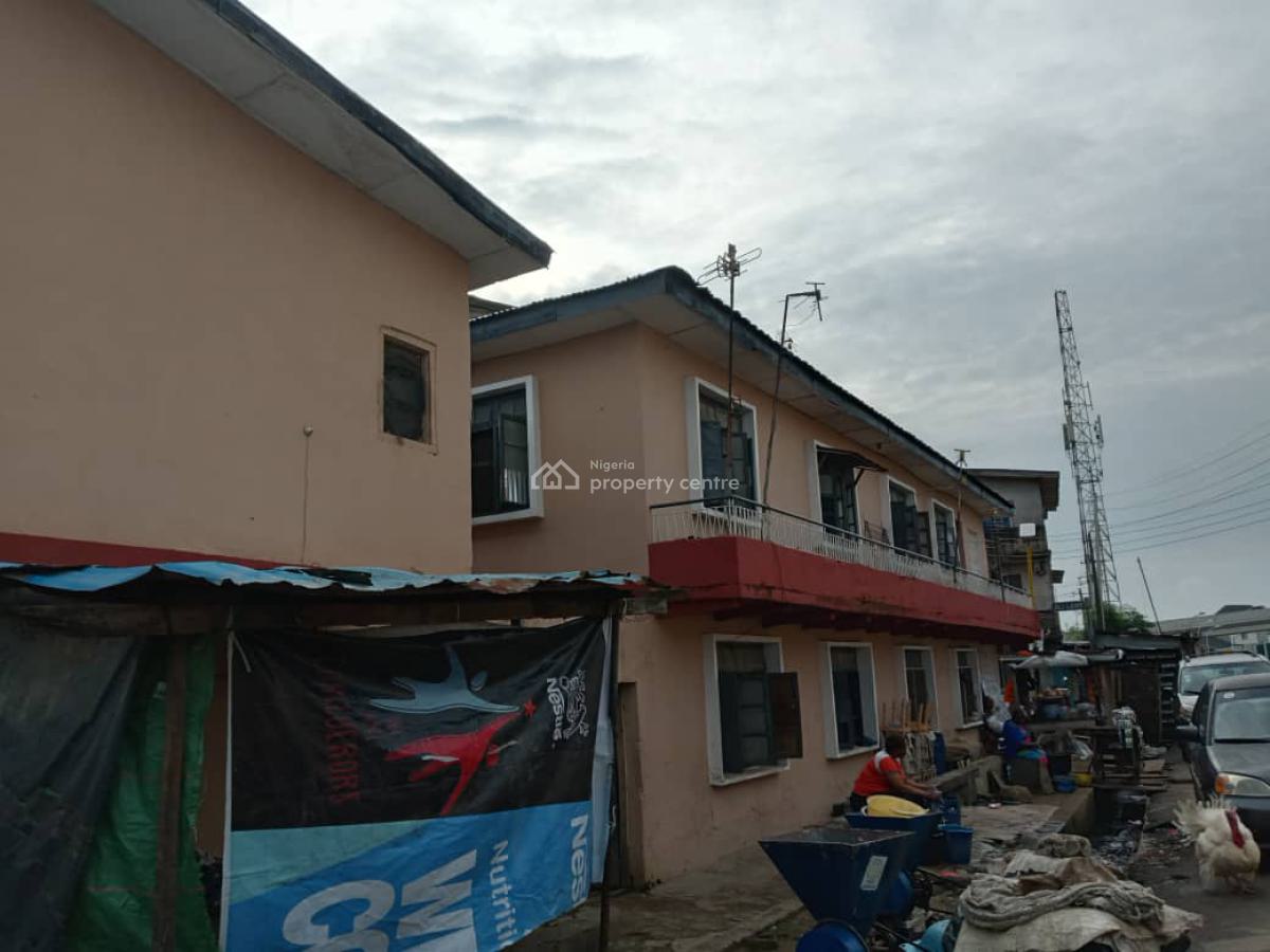 a Redevelopment Property of Tenement Building, Ali Lane, Opposite Mushin Rail Station, Onipanu, Shomolu, Lagos, Block of Flats for Sale