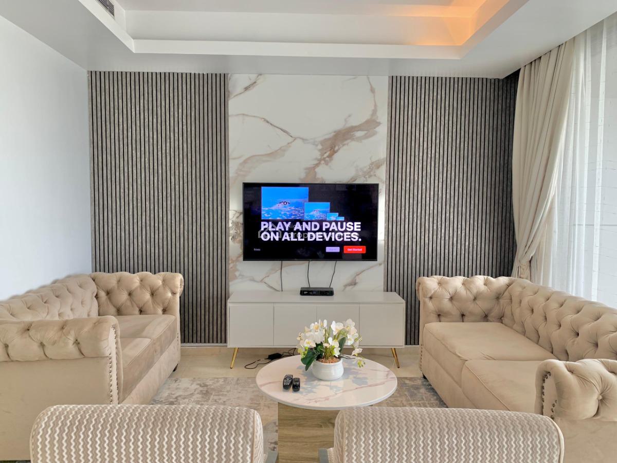 Stunning 3 Bedrooms with Swimming Pool, Spa, Gym, Snooker Board,, Eko Atlantic City, Lagos, Flat / Apartment Short Let