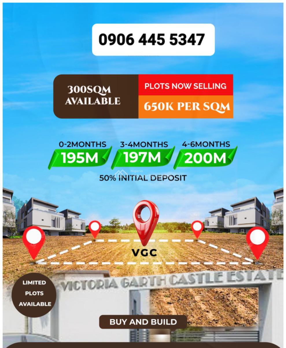C 0f O Plots of Land in Vgc, Lekki Lagos, Vgc, Lekki, Lagos, Residential Land for Sale