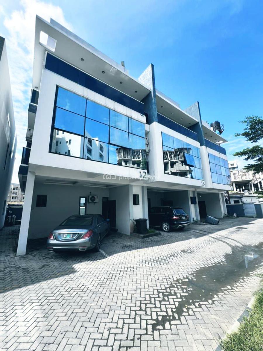 Well Maintained 4 Bedrooms Terraced Duplex with Bq, Lekki Phase 1, Lekki, Lagos, Terraced Duplex for Rent