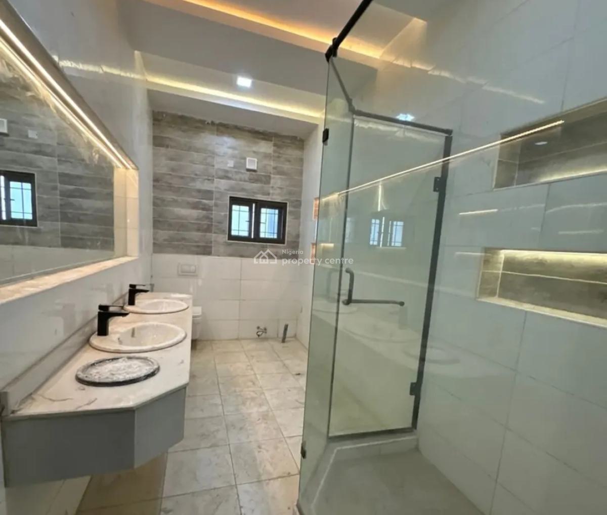 Newly Built 4 Bedrooms Terraced Duplex with Bq + Swimming Pool, Jahi, Abuja, Terraced Duplex for Sale