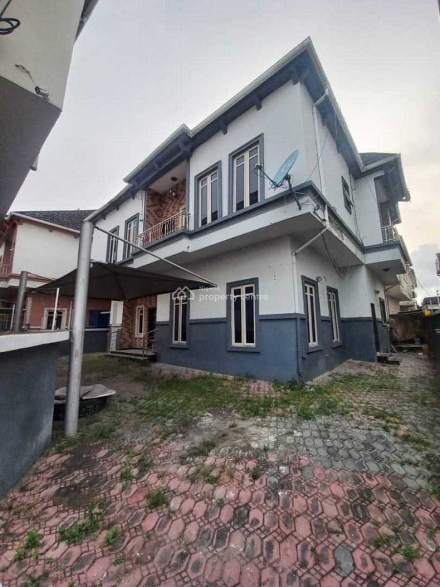 Spacious 5 Bedroom Fully Detached Duplex with Bq, Chevron, Lekki, Lagos, Detached Duplex for Sale
