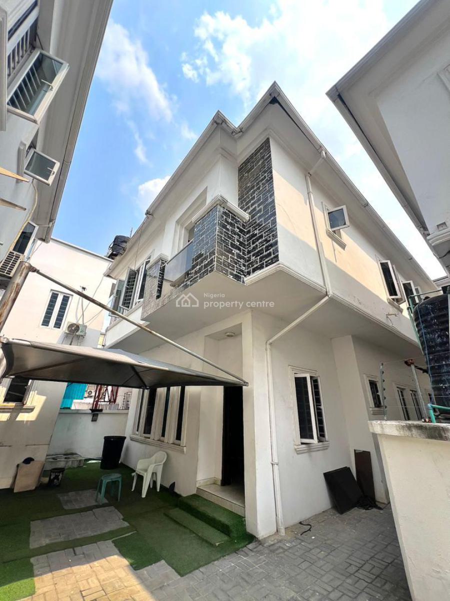 Spacious 5-bedroom Fully Detached House with Boys Quarters, Osapa, Lekki, Lagos, Detached Duplex for Rent