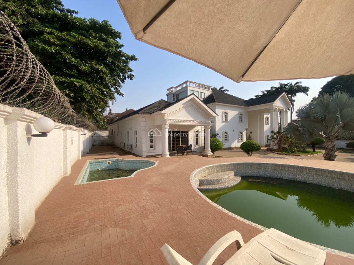 Galant 10 Bedroom Mansion, Serene, Asokoro District, Abuja, Detached Duplex for Rent