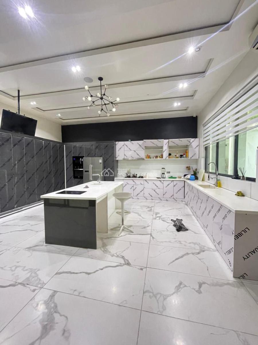 Furnished 5 Bedrooms Smart Detached Home with Cinema, Gym & Penthouse, Pinnock Beach, Osapa, Lekki, Lagos, Detached Duplex for Sale