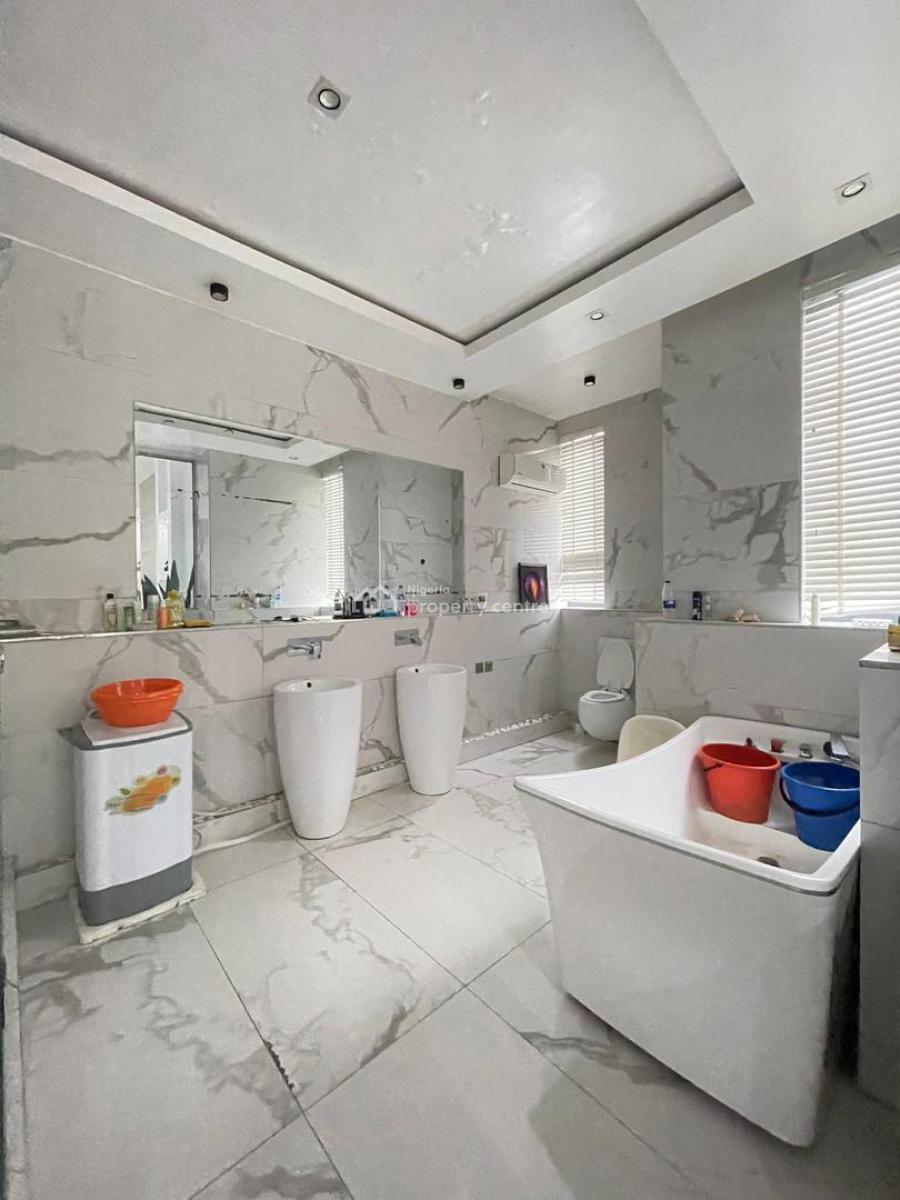 Furnished 5 Bedrooms Smart Detached Home with Cinema, Gym & Penthouse, Pinnock Beach, Osapa, Lekki, Lagos, Detached Duplex for Sale