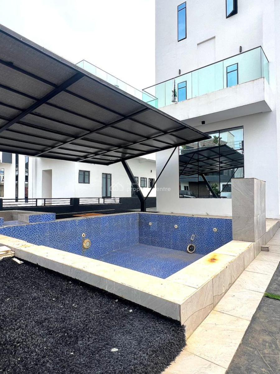 Luxury 5 Bedrooms Fully Detached House with Swimming Pool and Bq, Osapa, Lekki, Lagos, Detached Duplex for Sale