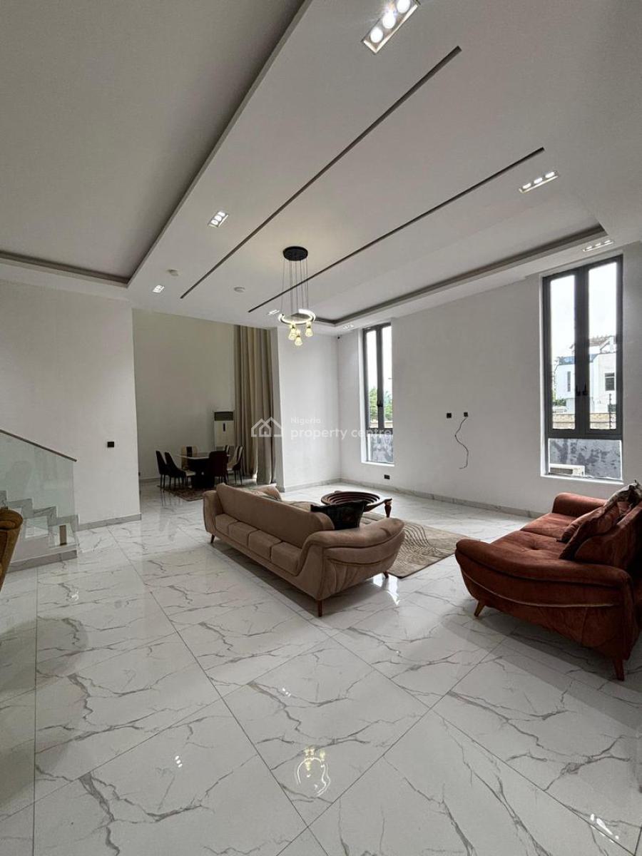 Furnished 5 Bedrooms Smart Detached Home with Pool, Cinema & a Rooftop, Pinnock Beach Estate, Osapa, Lekki, Lagos, Detached Duplex for Sale