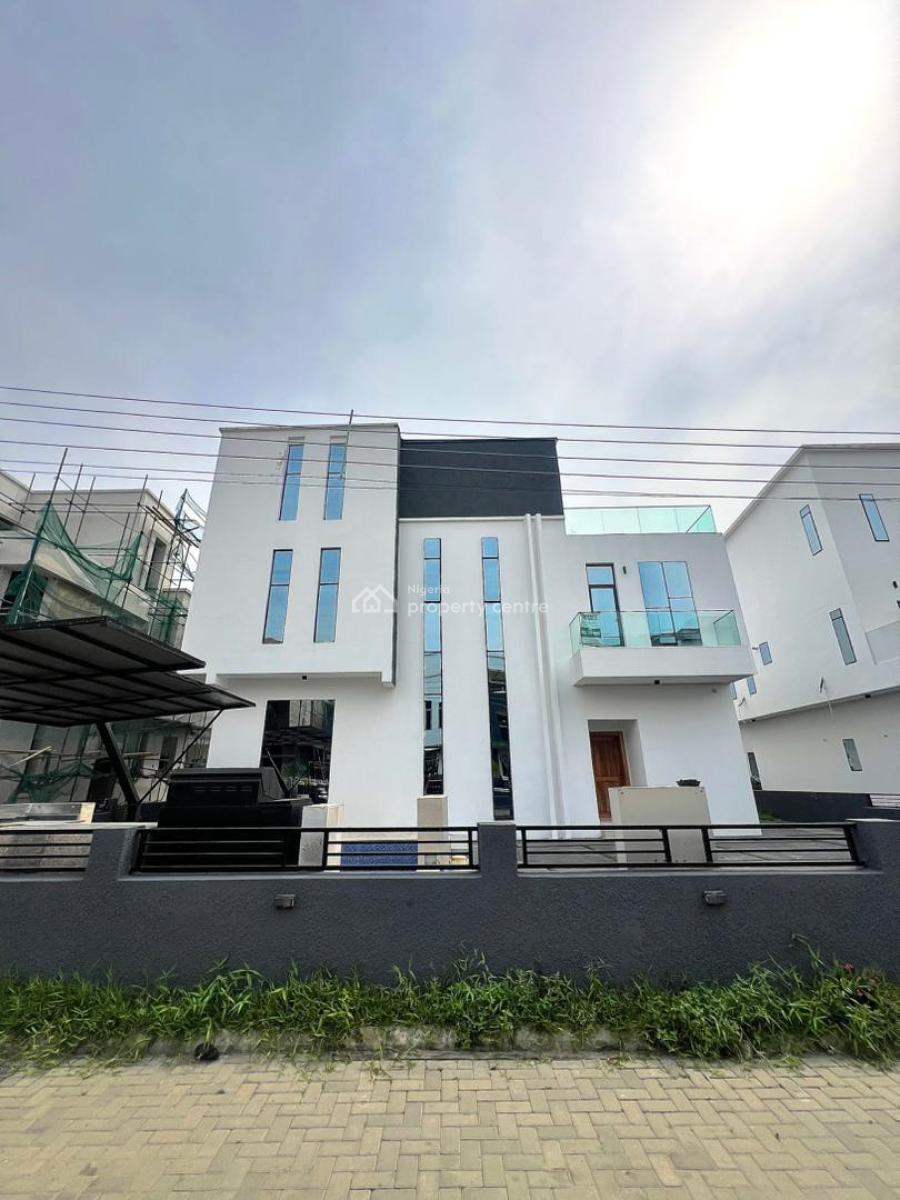Luxury 5 Bedrooms Fully Detached House with Swimming Pool and Bq, Osapa, Lekki, Lagos, Detached Duplex for Sale