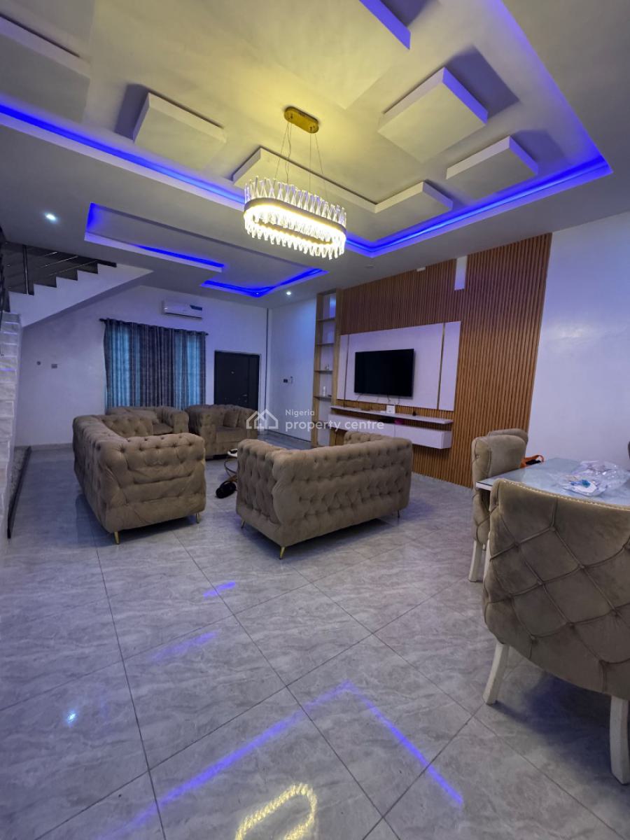 Luxury 3 Bedrooms Duplex with Private Compound Call to Access Estate, 24, Greenville Garden Estate, Close to Abraham Adesanya, Ajah, Lagos, Terraced Duplex for Rent