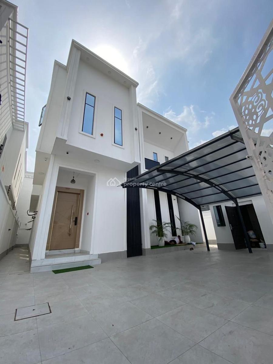 Beautifully Built 5 Bedroom Fully Detached Duplex Plus Bq in a Well Se, Secured Estate|ample Car Park| Spacious Rooms, Omole Phase 1, Ikeja, Lagos, Detached Duplex for Sale