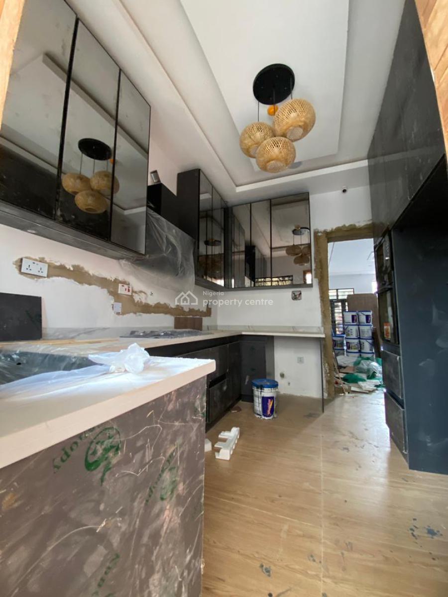 Newly Built 4 Bedroom Semi-detached Duplex Plus Bq  in a Very Serene E, Adeniyi Jones, Ikeja, Lagos, Detached Duplex for Sale