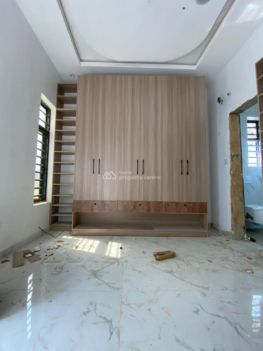 Newly Built 4 Bedroom Semi-detached Duplex Plus Bq  in a Very Serene E, Adeniyi Jones, Ikeja, Lagos, Detached Duplex for Sale