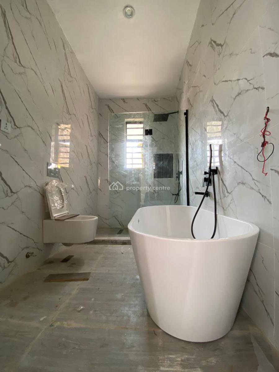 Newly Built 4 Bedroom Semi-detached Duplex Plus Bq  in a Very Serene E, Adeniyi Jones, Ikeja, Lagos, Detached Duplex for Sale