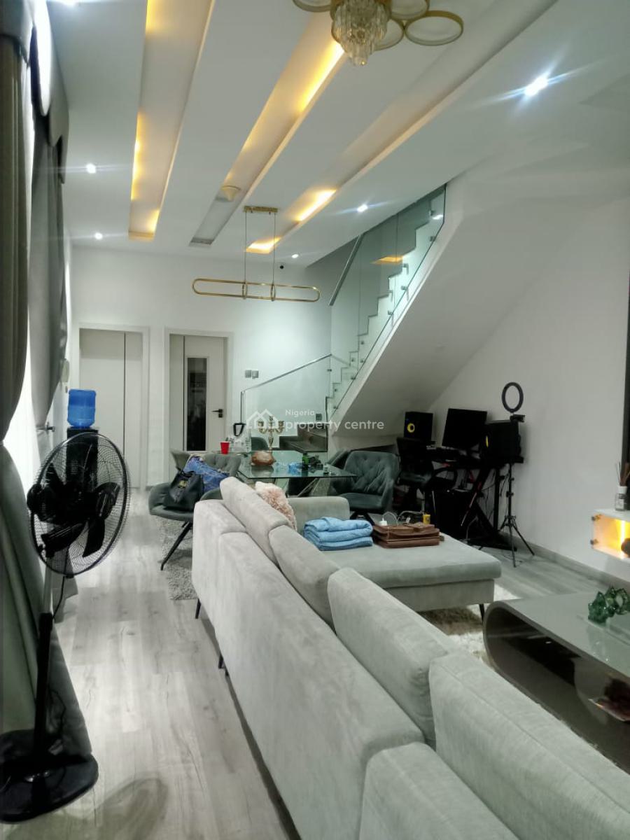 Fully Furnished 4 Bedrooms Semi Detached Duplex with Gatehouse, Tulip Haven Estate Chevron, Lekki, Lagos, Semi-detached Duplex for Sale