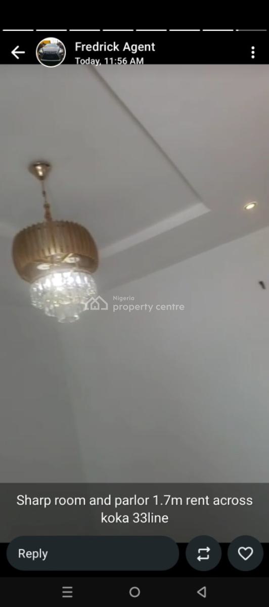 1 Bedroom Flat, Bonsaac Road, Asaba, Delta, Mini Flat (room and Parlour) for Rent