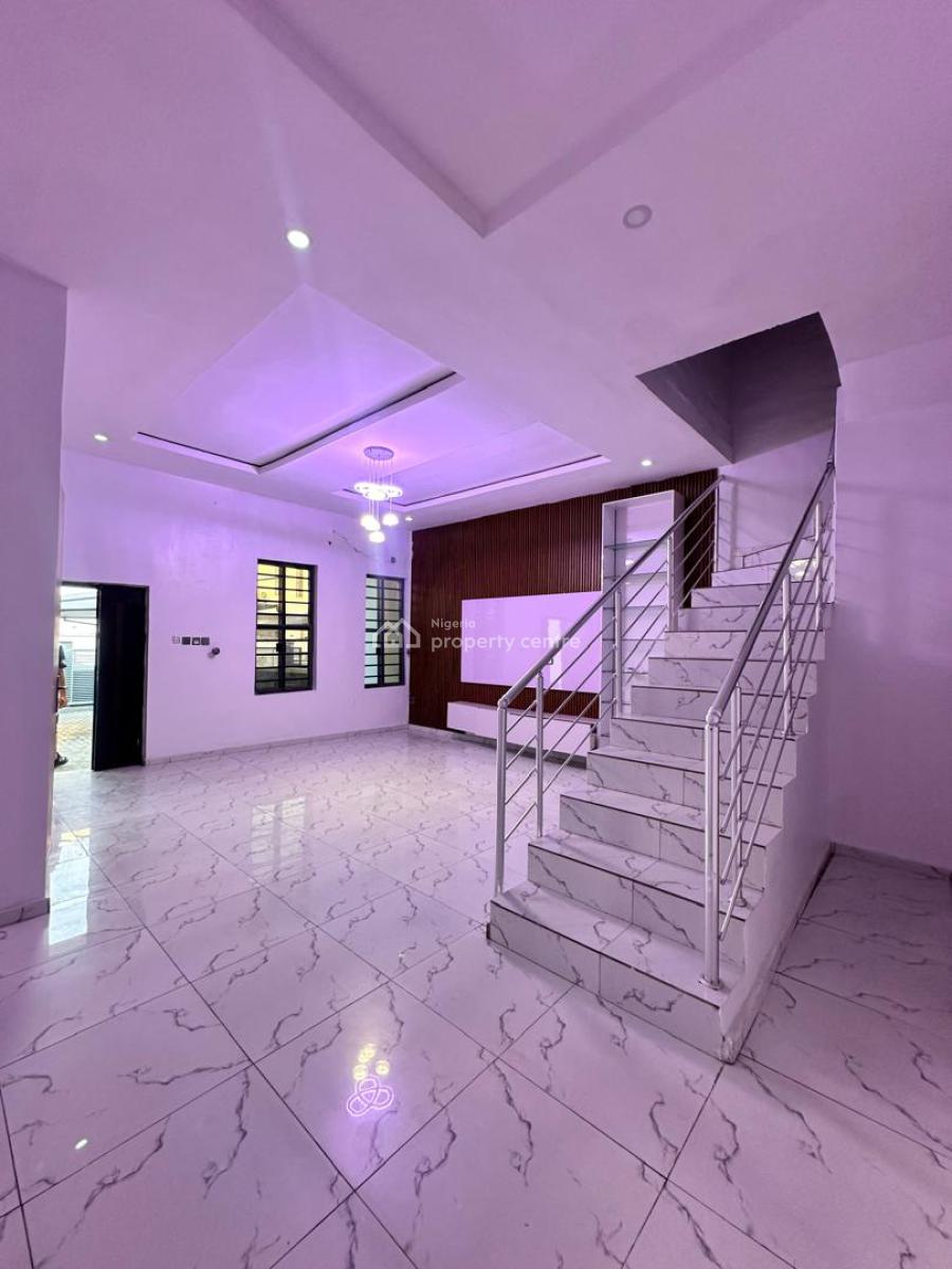 Spacious 4 Bedroom Duplex with Self Compound, Orchid Road, Chevron, Lekki, Lagos, Terraced Duplex for Rent
