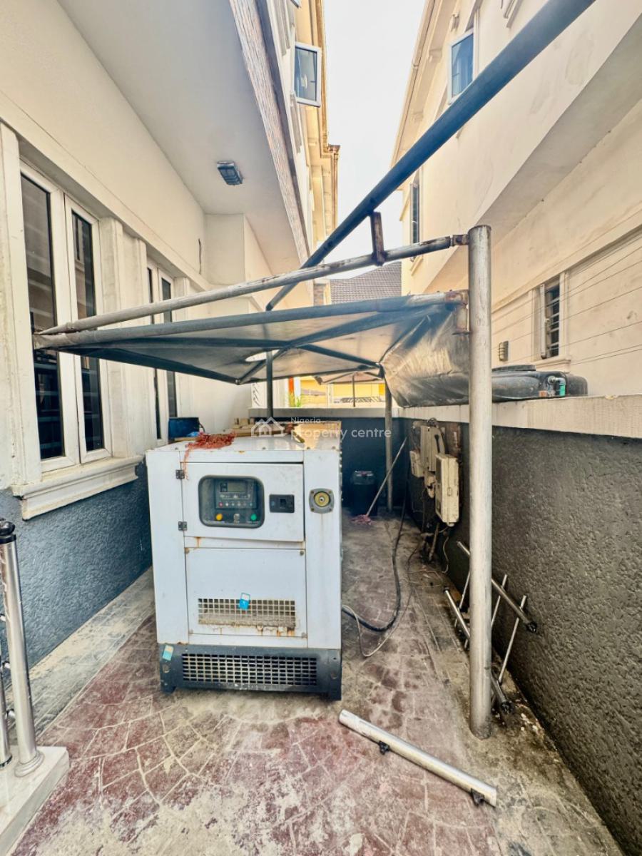 Renovated 4bedroom Semi Detached Duplex with Bq, Oral Estate Lekki Lagos, Lekki Expressway, Lekki, Lagos, Semi-detached Duplex for Rent