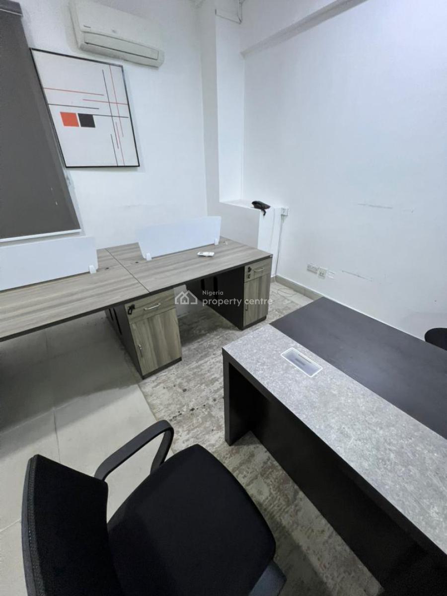 Furnished and Neatly Demarcated Office Spaces + Ac, Victoria Island (vi), Lagos, Office Space for Rent
