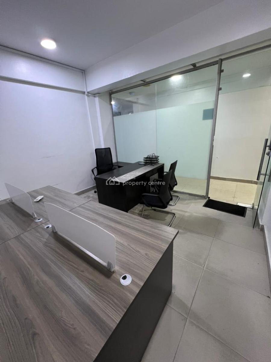 Furnished and Neatly Demarcated Office Spaces + Ac, Victoria Island (vi), Lagos, Office Space for Rent