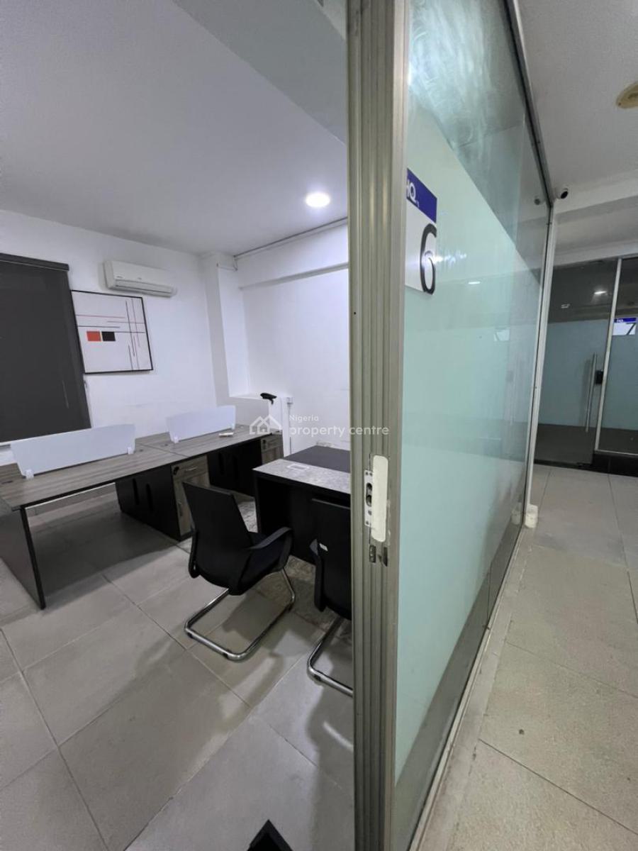 Furnished and Neatly Demarcated Office Spaces + Ac, Victoria Island (vi), Lagos, Office Space for Rent
