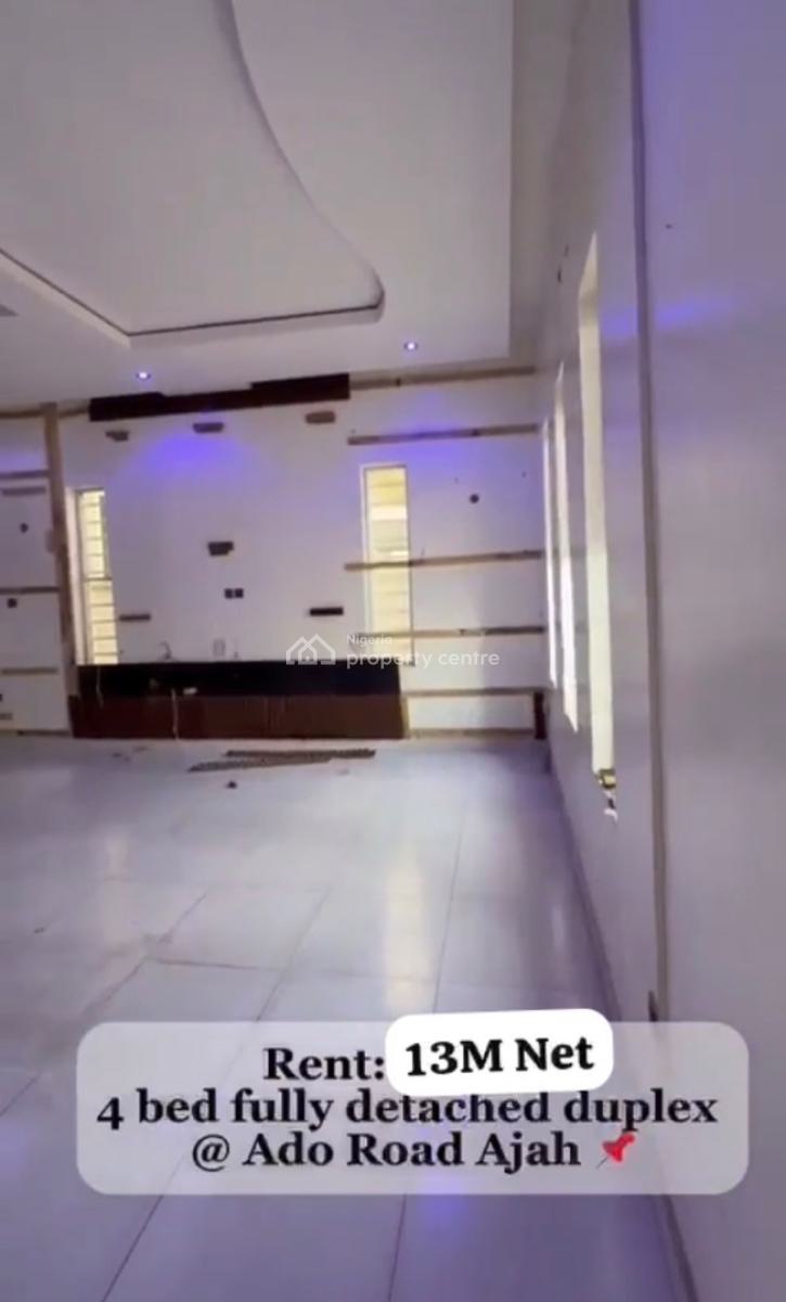 4bedroom Duplex with Bq, Ajah, Lagos, Detached Duplex for Rent