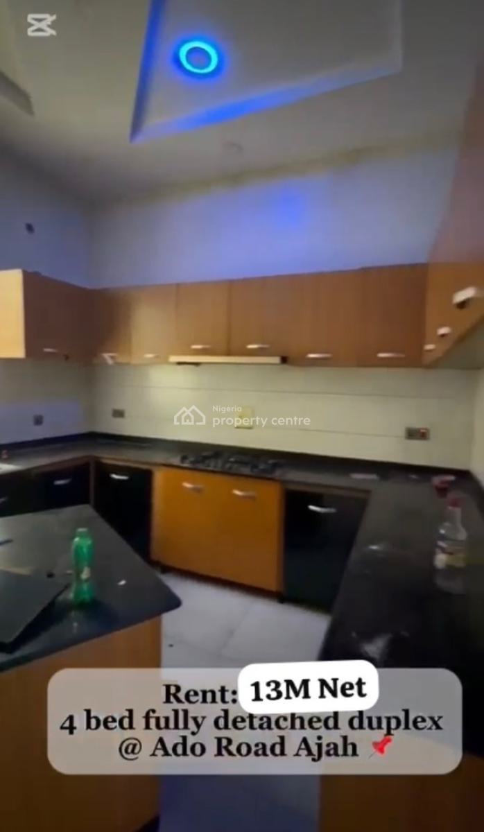 4bedroom Duplex with Bq, Ajah, Lagos, Detached Duplex for Rent