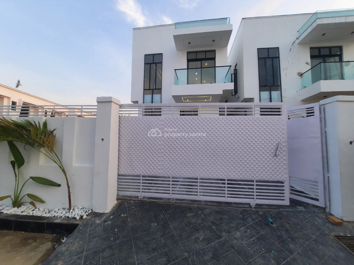 Super Outstanding 5-bedroom Detached House with Bq & Swimming Pool, Ikota Villa Estate, Lekki, Lagos, Detached Duplex for Sale