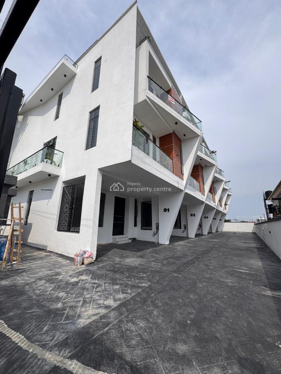 Luxurious 4 Bedroom Terrace, Ikate, Lekki, Lagos, Flat / Apartment for Rent