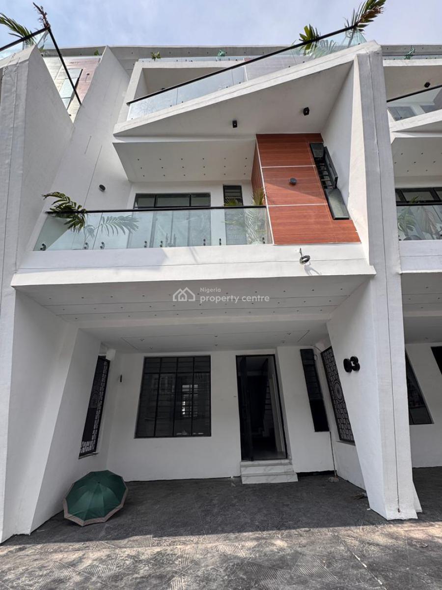 Luxurious 4 Bedroom Terrace, Ikate, Lekki, Lagos, Flat / Apartment for Rent