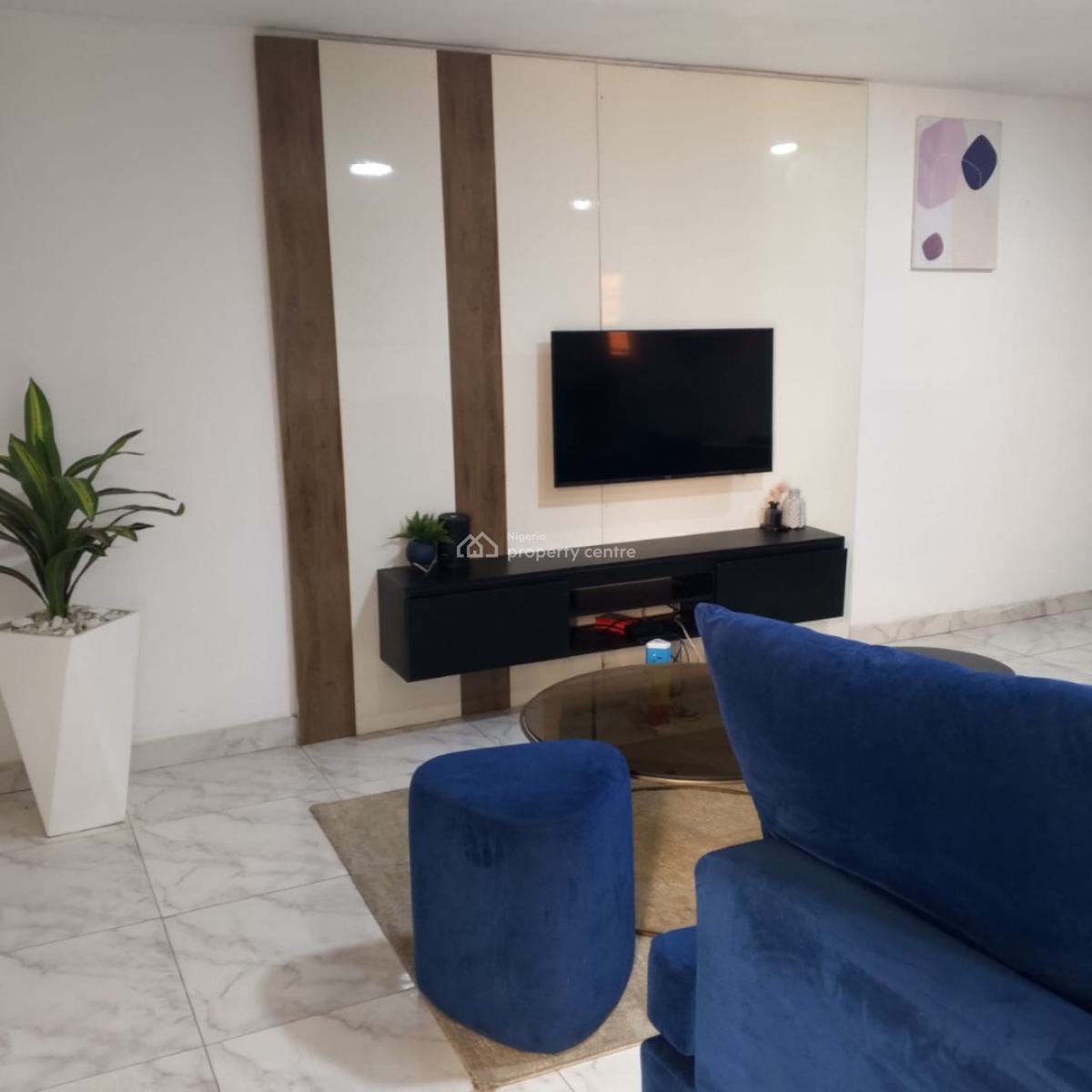 Furnished Mini Flat with Fitted Kitchen, 24hrs Power, Lekki Phase 1, Lekki, Lagos, Mini Flat (room and Parlour) for Rent