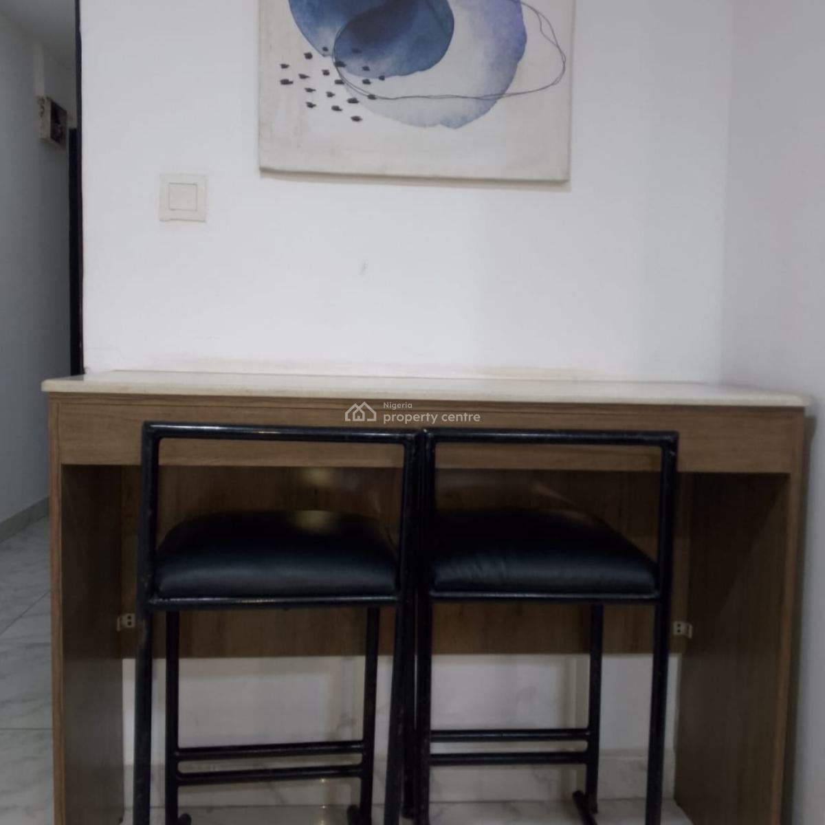 Furnished Mini Flat with Fitted Kitchen, 24hrs Power, Lekki Phase 1, Lekki, Lagos, Mini Flat (room and Parlour) for Rent