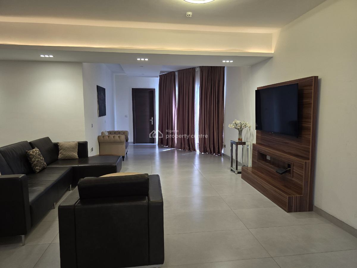 Fully Furnished & Serviced Four (4) Bedroom Flat with Bq, Victoria Island (vi), Lagos, Flat / Apartment for Rent