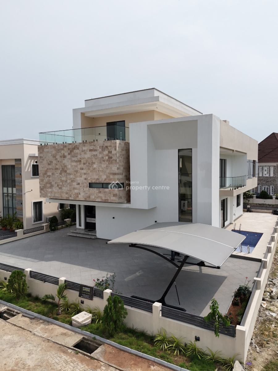 Massive 5bedroom Detached House with Swimming Pool in Northern Forshor, Northern Forshore Estate, Lekki, Lagos, Detached Duplex for Sale