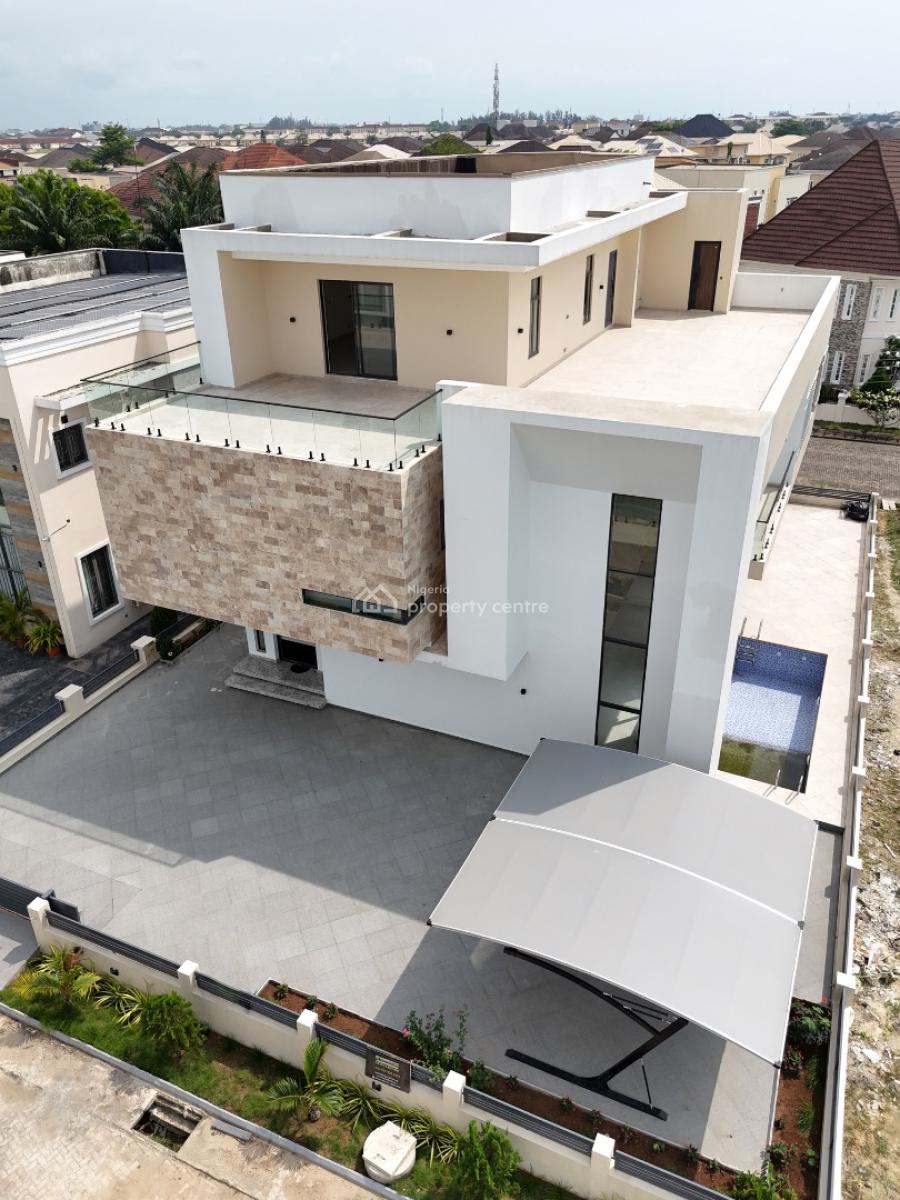 Massive 5bedroom Detached House with Swimming Pool in Northern Forshor, Northern Forshore Estate, Lekki, Lagos, Detached Duplex for Sale