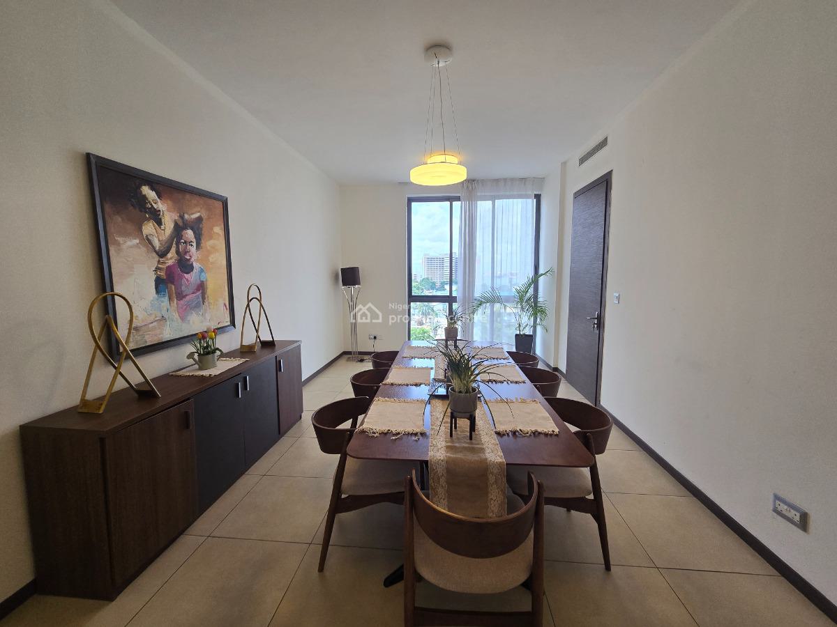 Fully Furnished & Serviced Three (3) Bedroom Flat with Bq, Victoria Island (vi), Lagos, Flat / Apartment for Rent