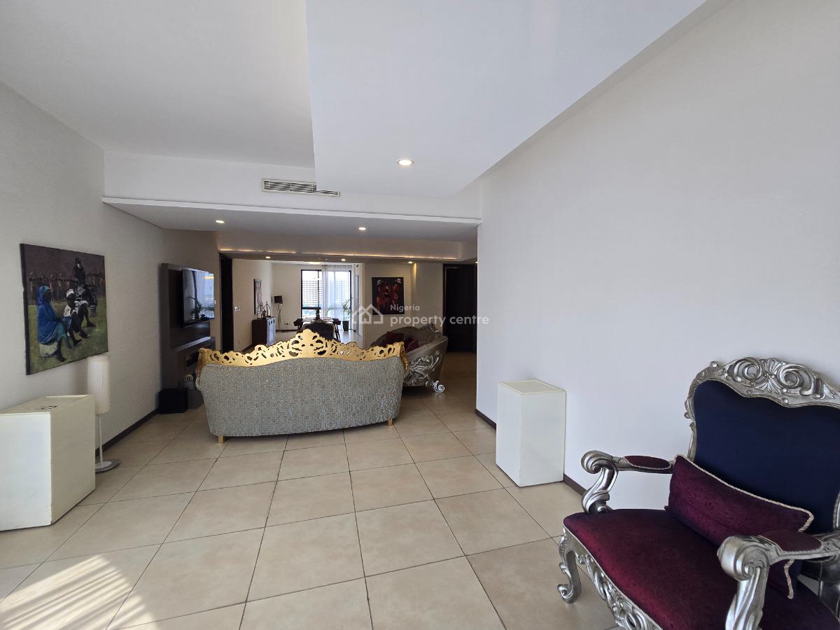 Fully Furnished & Serviced Three (3) Bedroom Flat with Bq, Victoria Island (vi), Lagos, Flat / Apartment for Rent