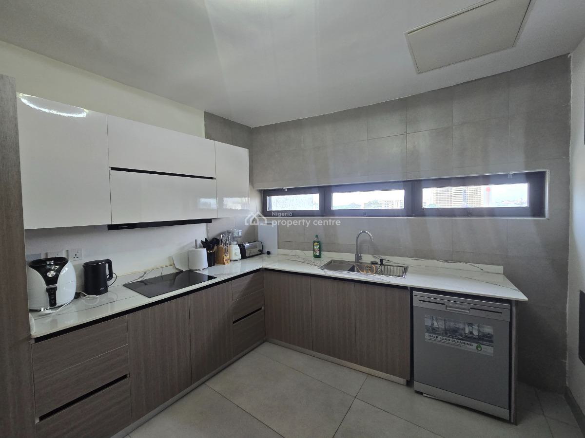 Fully Furnished & Serviced Three (3) Bedroom Flat with Bq, Victoria Island (vi), Lagos, Flat / Apartment for Rent