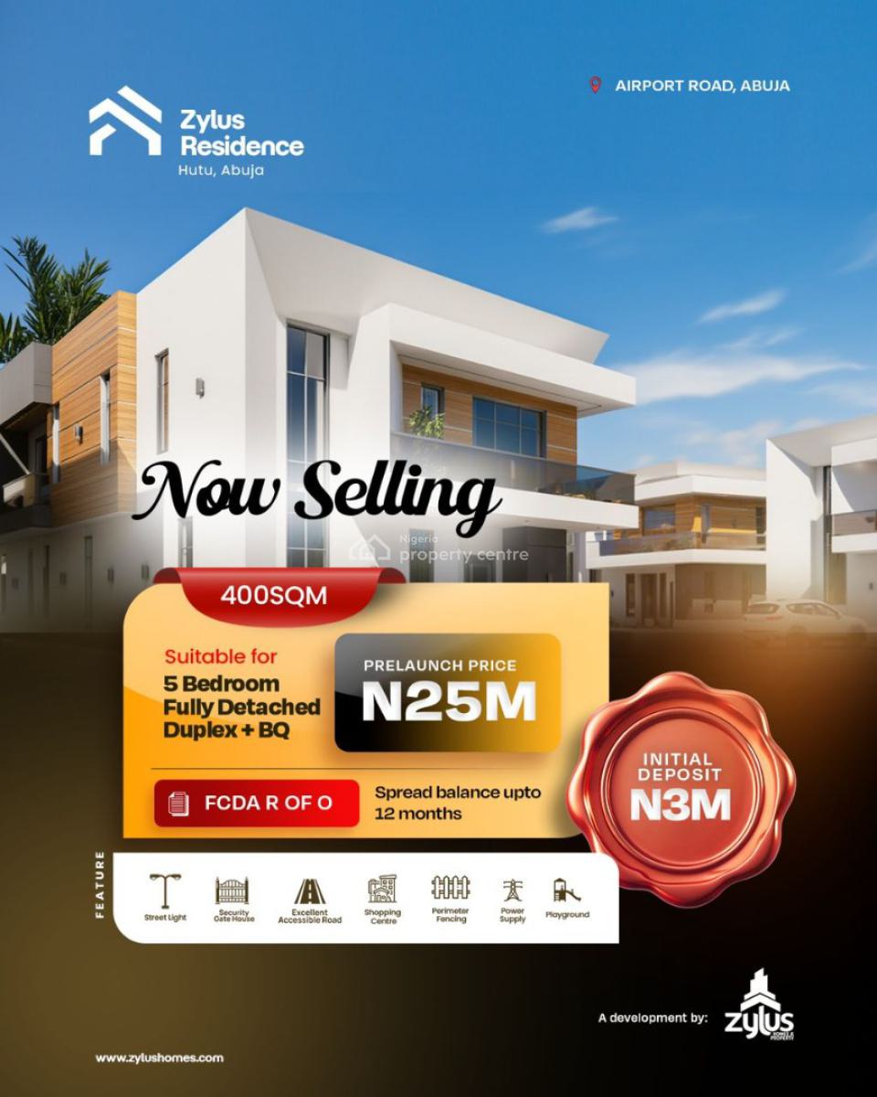 Land in Abuja Airport Road  Buy Plots in Hutu Abuja Near Cit, Hutu Abuja, Wuse, Abuja, Residential Land for Sale