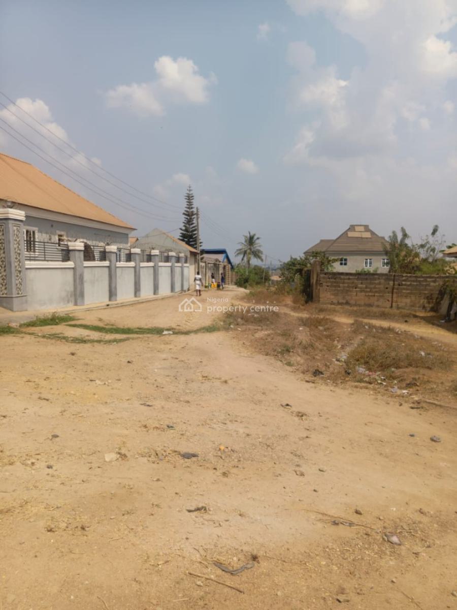 Fenced Residential Plot of Land, 2nd Plot to The Elebu Road, Just After Bendel Filling Station, Elebu, Ibadan, Oyo, Land for Sale