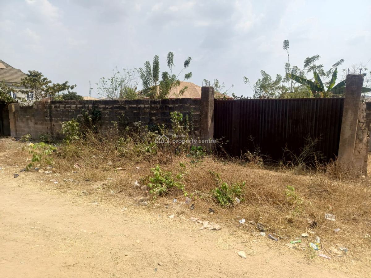 Fenced Residential Plot of Land, 2nd Plot to The Elebu Road, Just After Bendel Filling Station, Elebu, Ibadan, Oyo, Land for Sale